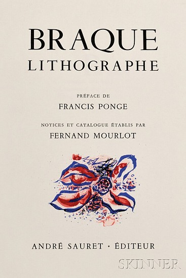 Georges Braque, Braque Lithographe
1963