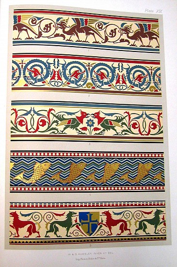 W., & G. Audsley, Polychromatic Decoration as applied to Buildings in the Mediaeval Styles.
1882