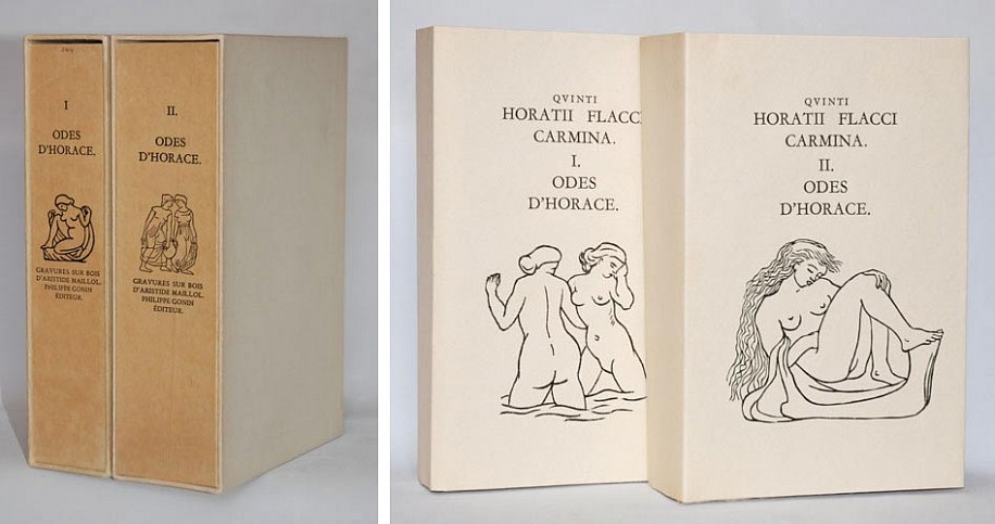Maillol, Carmina Odes d'Horace
1939