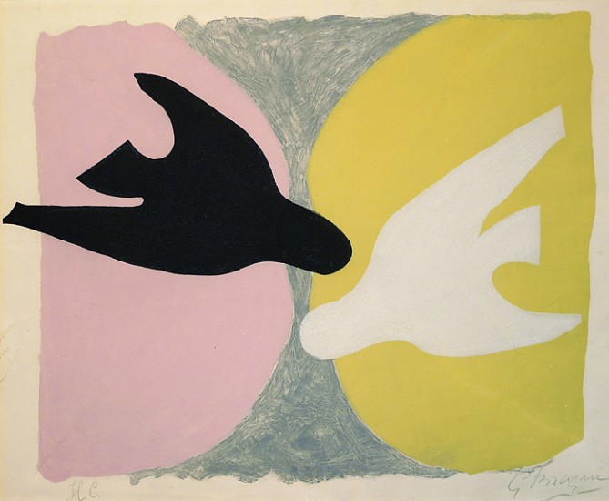 Georges Braque, Resurrection de l'oiseau
1958-59