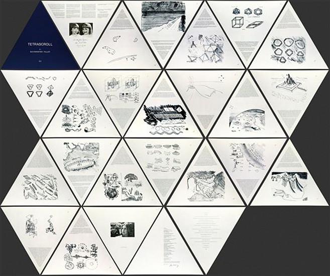 Buckminster Fuller, Tetrascroll. Goldilocks and the three bears, a Cosmic Fairy Tale.
1981