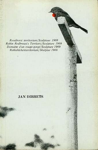 Jan Dibbets, Roodborst territorium/Sculptuur 1969
1969