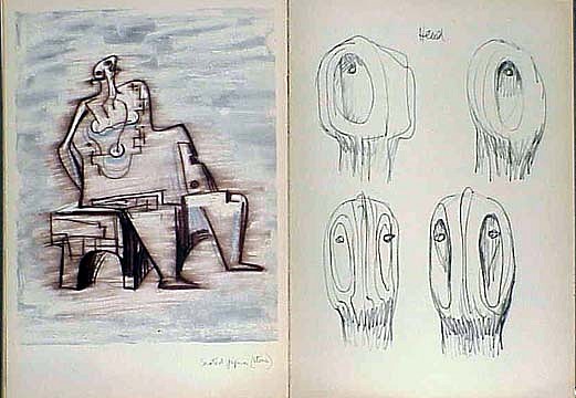 Henry Moore, Heads Figures and Ideas
1958