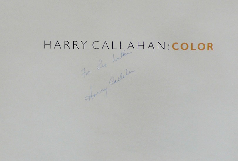 Harry Callahan, Color
1980
