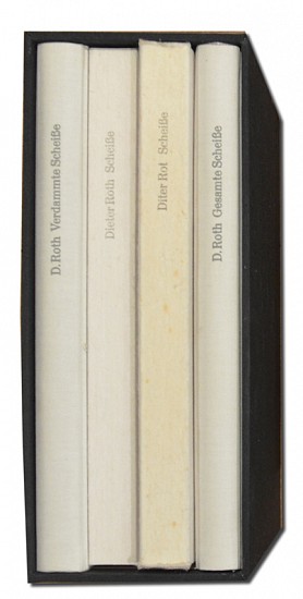 Dieter Roth Scheisse Serie, Die gesamte Scheisse. Gedichte und Zeichnungen von Diter Rot
1968