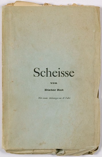 Dieter Roth Scheisse Serie, Scheisse
1966