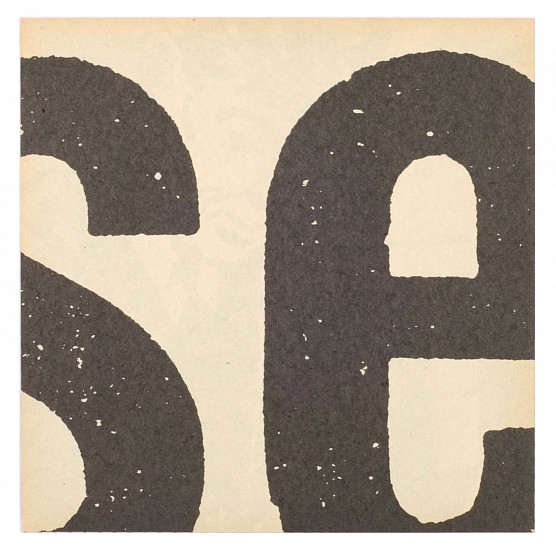 Dieter Roth, Quadrat print
1965