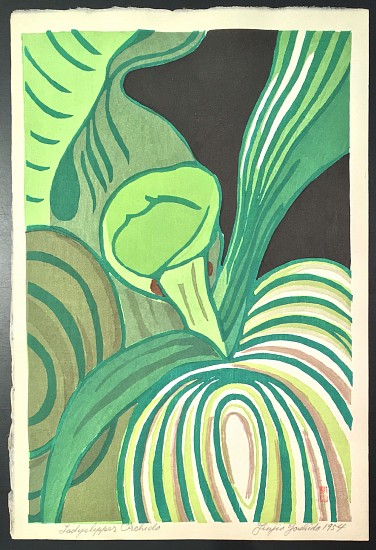 Fujio Yoshida, Ladyslipper Orchid
1954