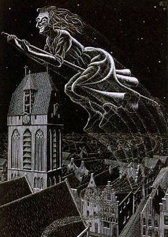 M.C. Escher, De vreeselijke avonturen van Scholastica (The Terrible Adventures of Scholastica)
1933