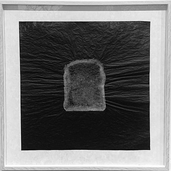 mar 103 bread framed 46 x 46 cm carbon paper print
